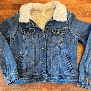 Girls Lined Jean Jacket